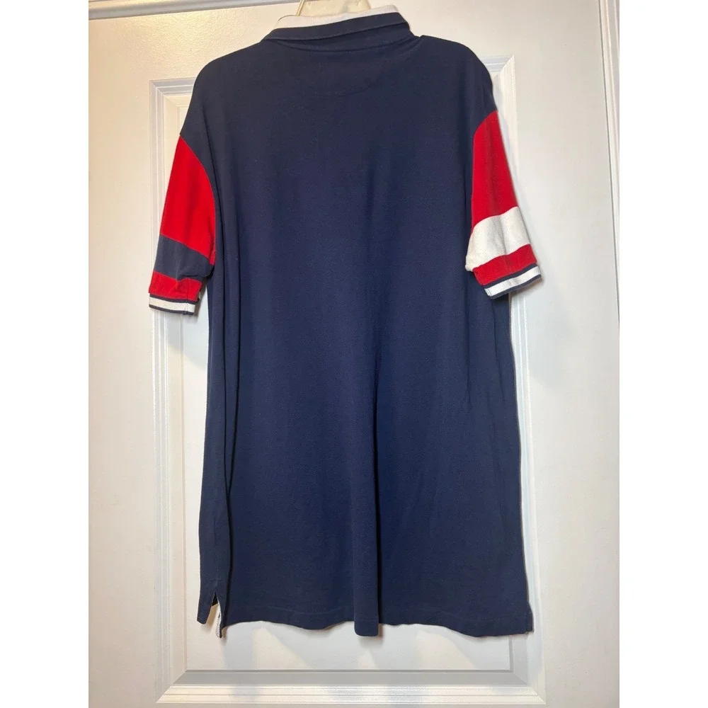Polo Ralph Lauren Big Pony USA Flag Polo‎ Shirt Mens Large Tall LT